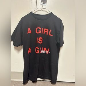 Pleasures “a girl is a gun” tee